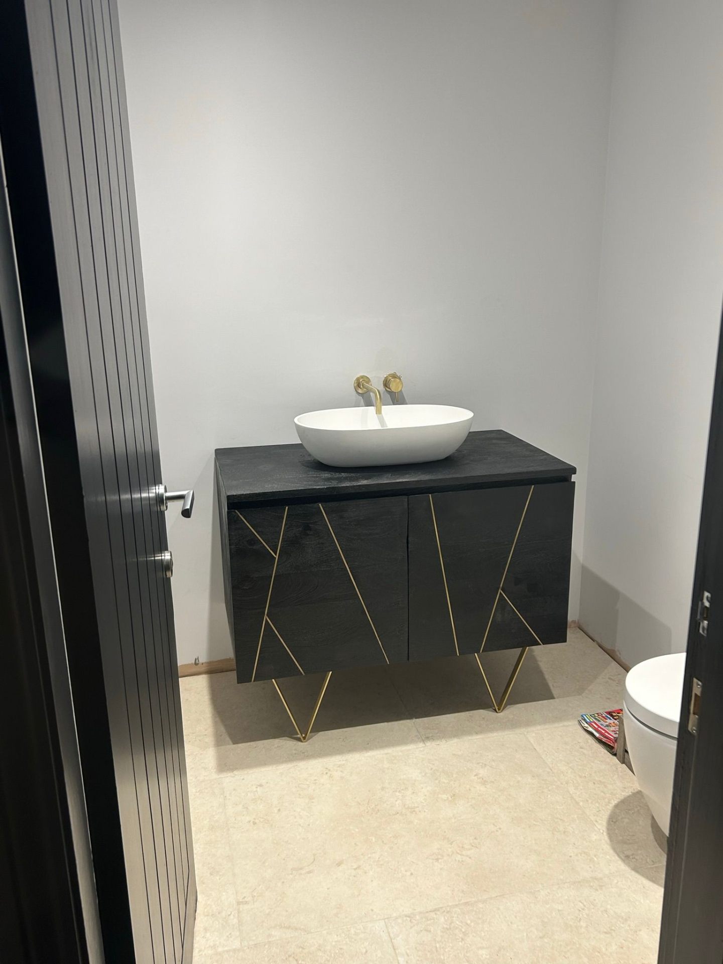 Bathroom installation project