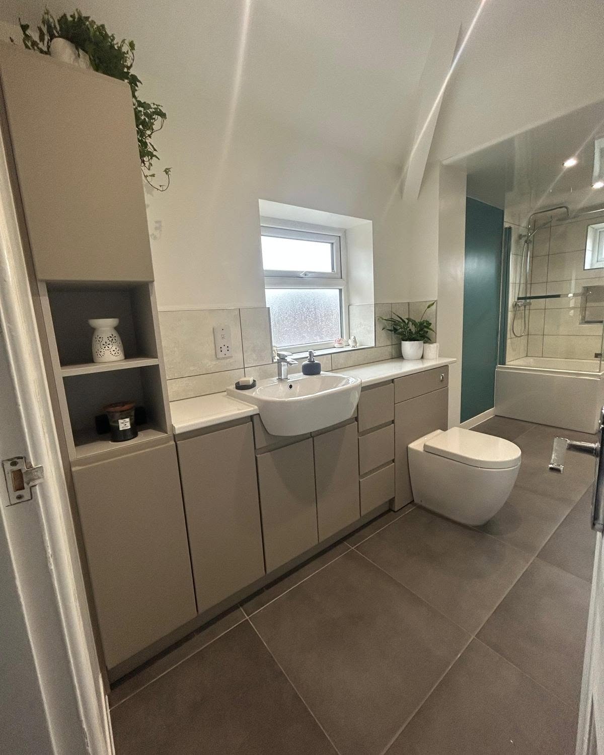 Bathroom installation project