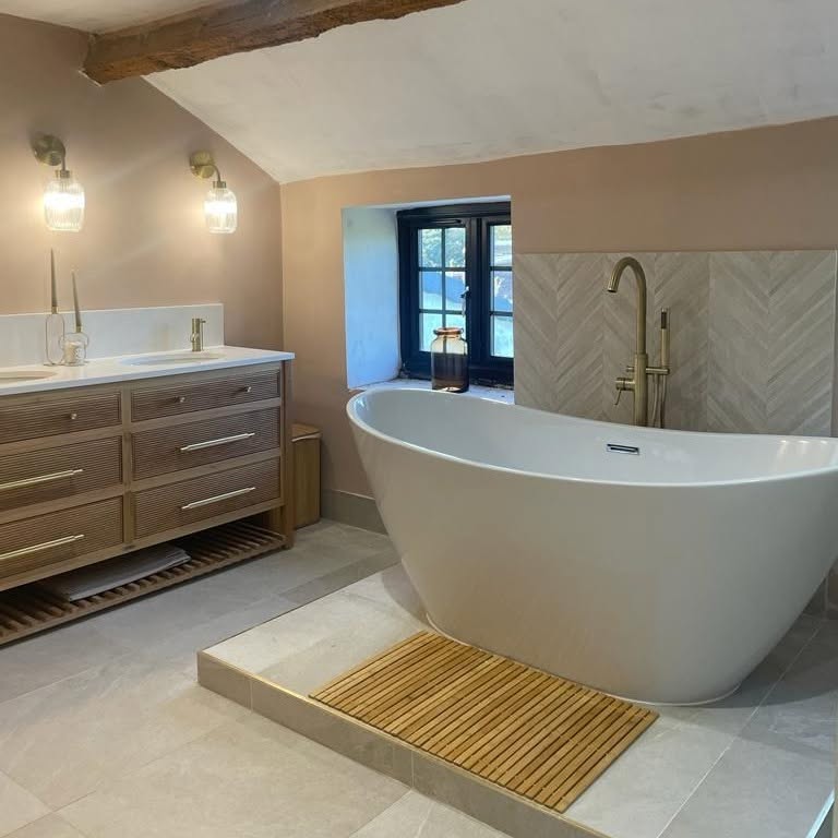 Bathroom installation project