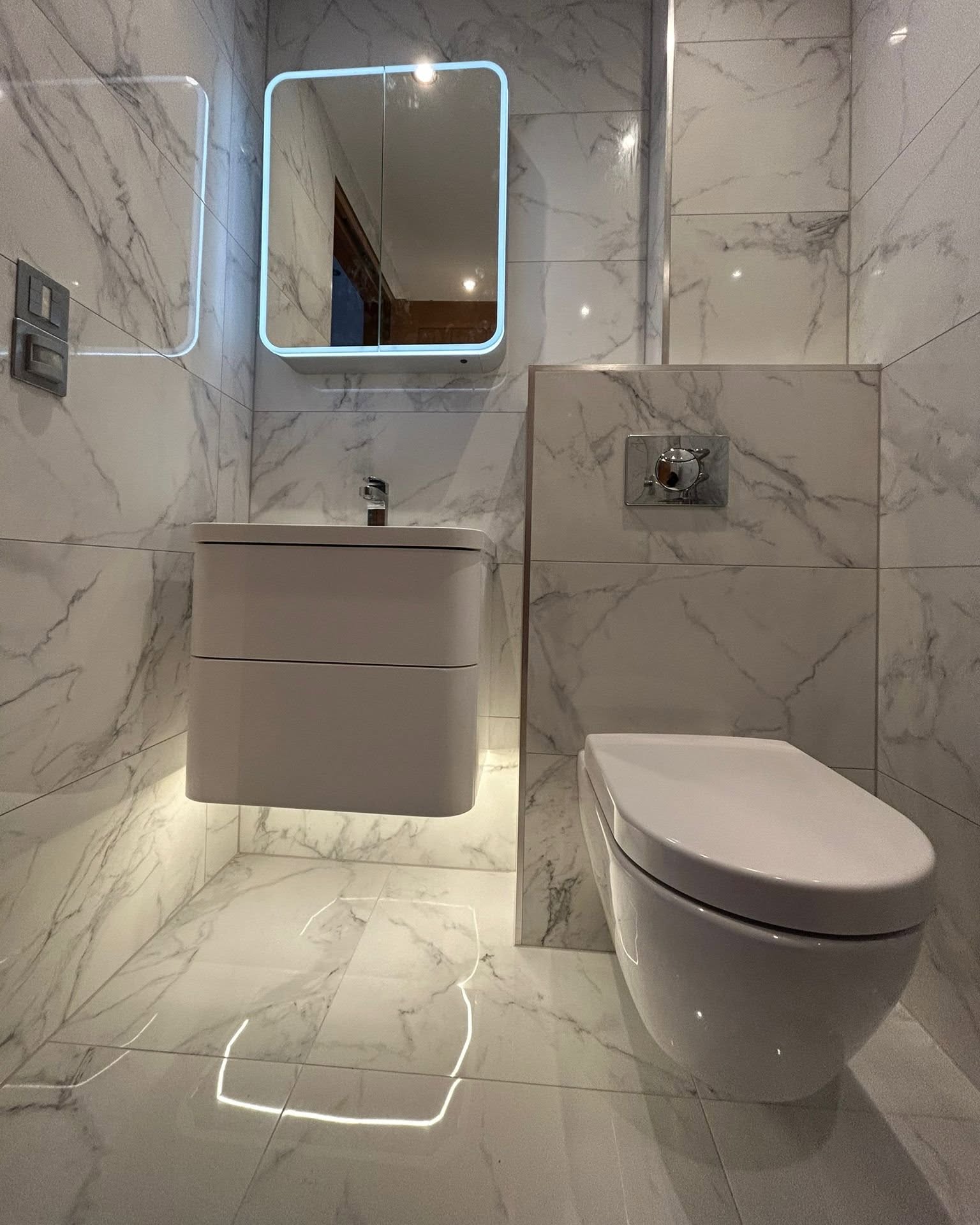 Bathroom installation project
