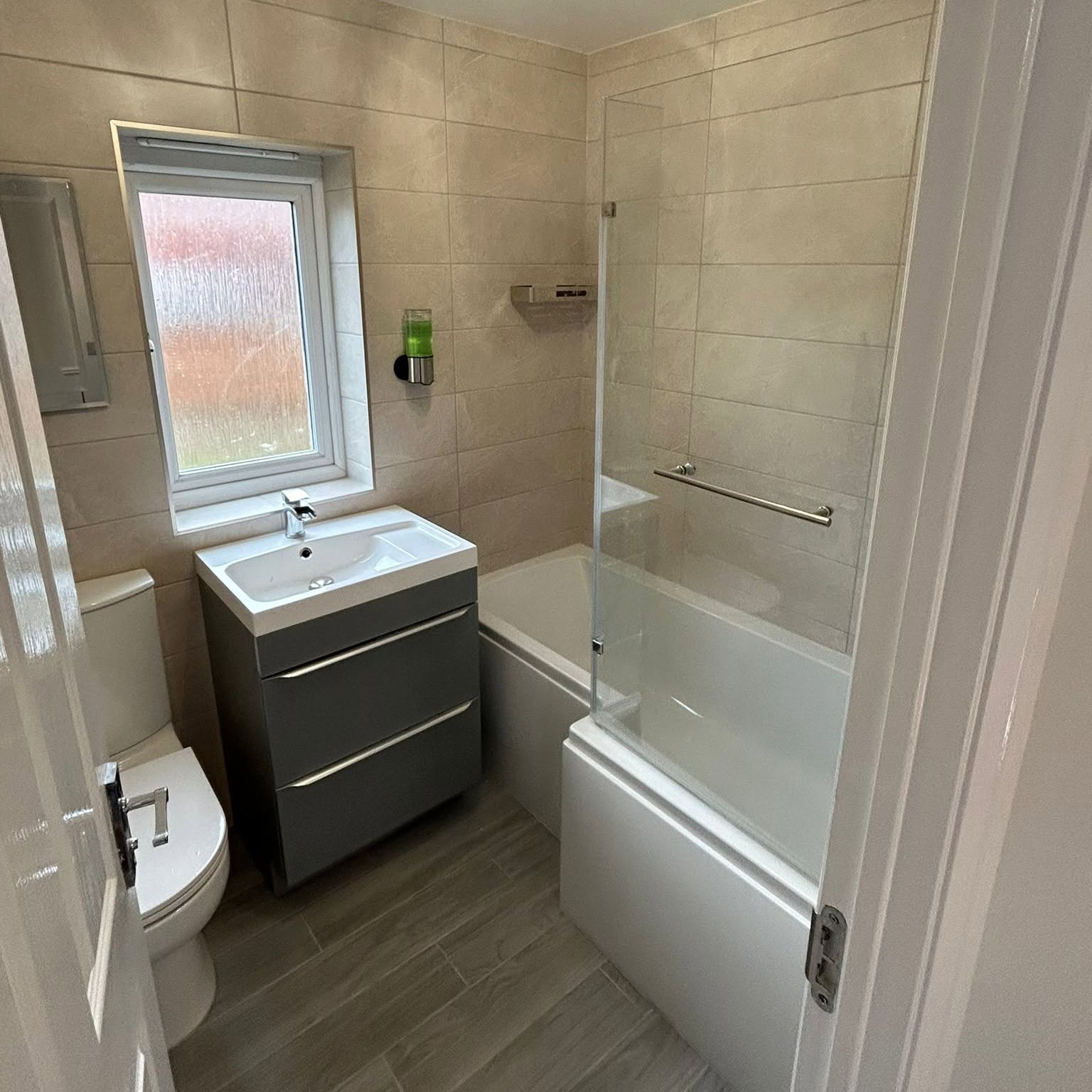 Bathroom installation project