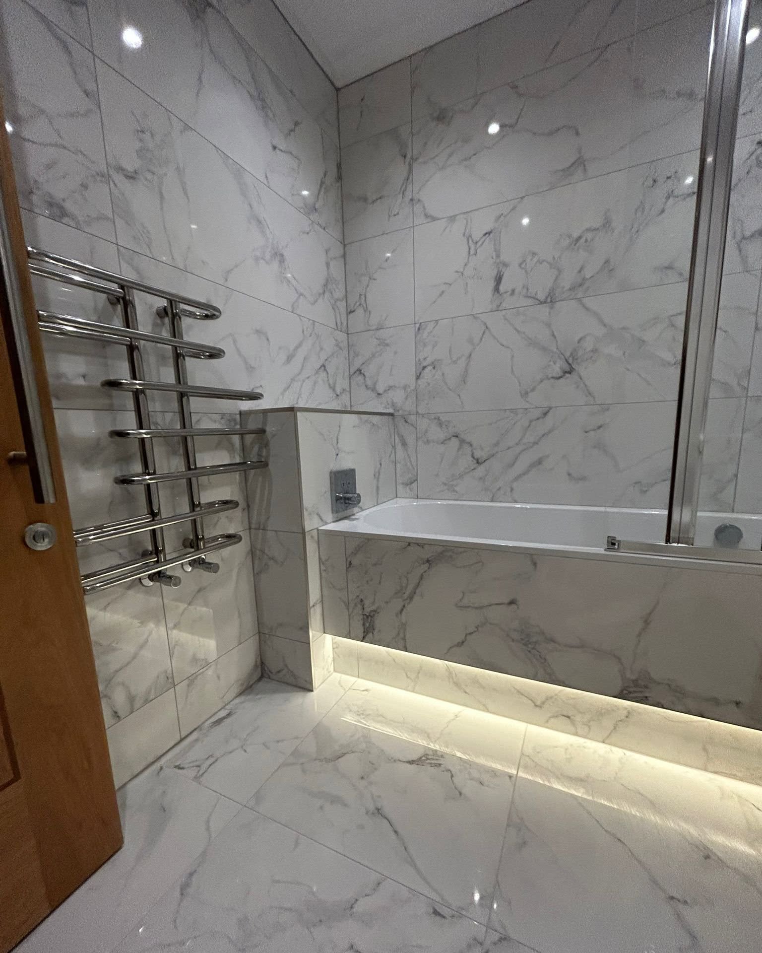 Bathroom installation project