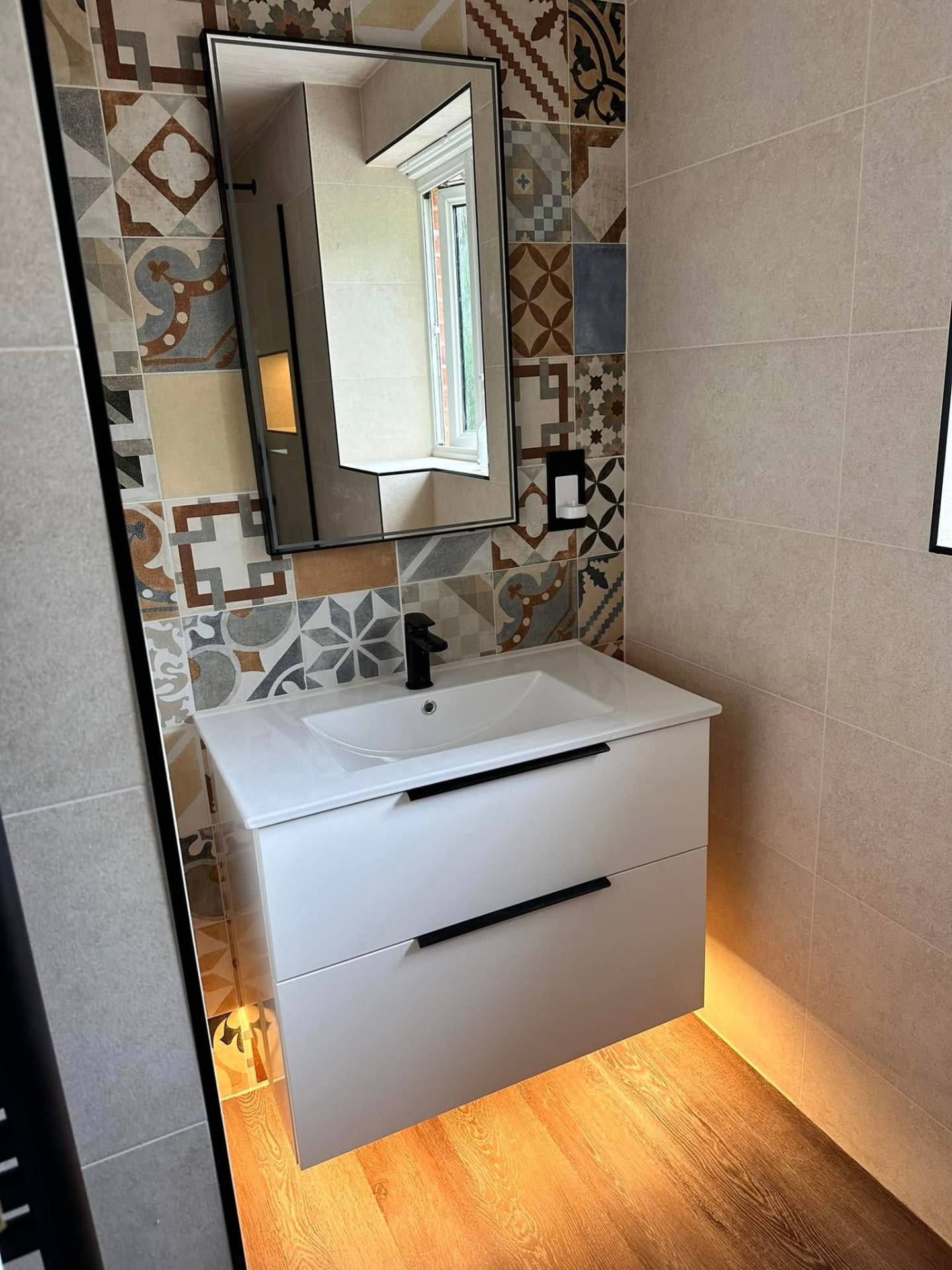 Bathroom installation project