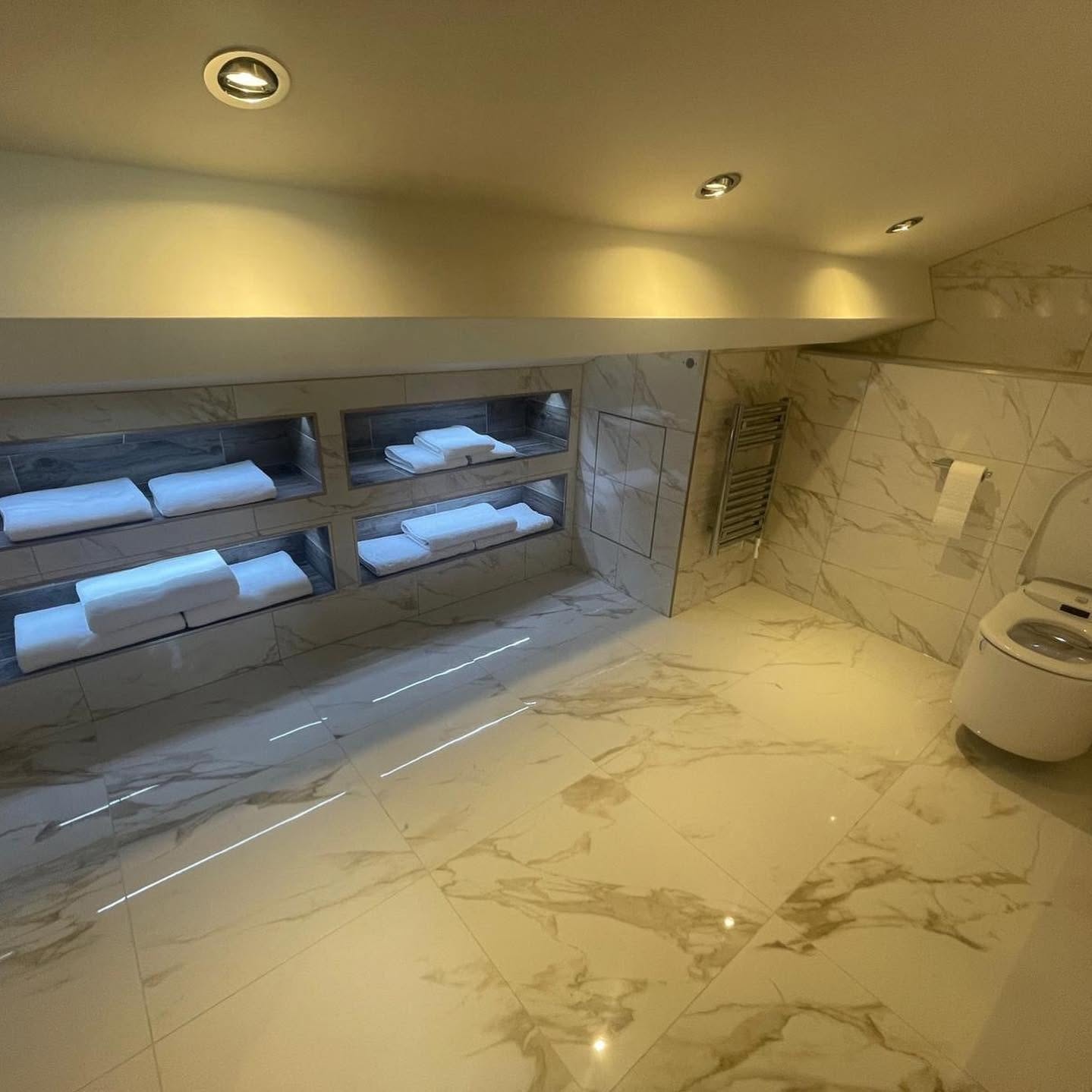 Bathroom installation project