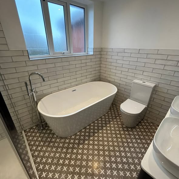 Bathroom installation project
