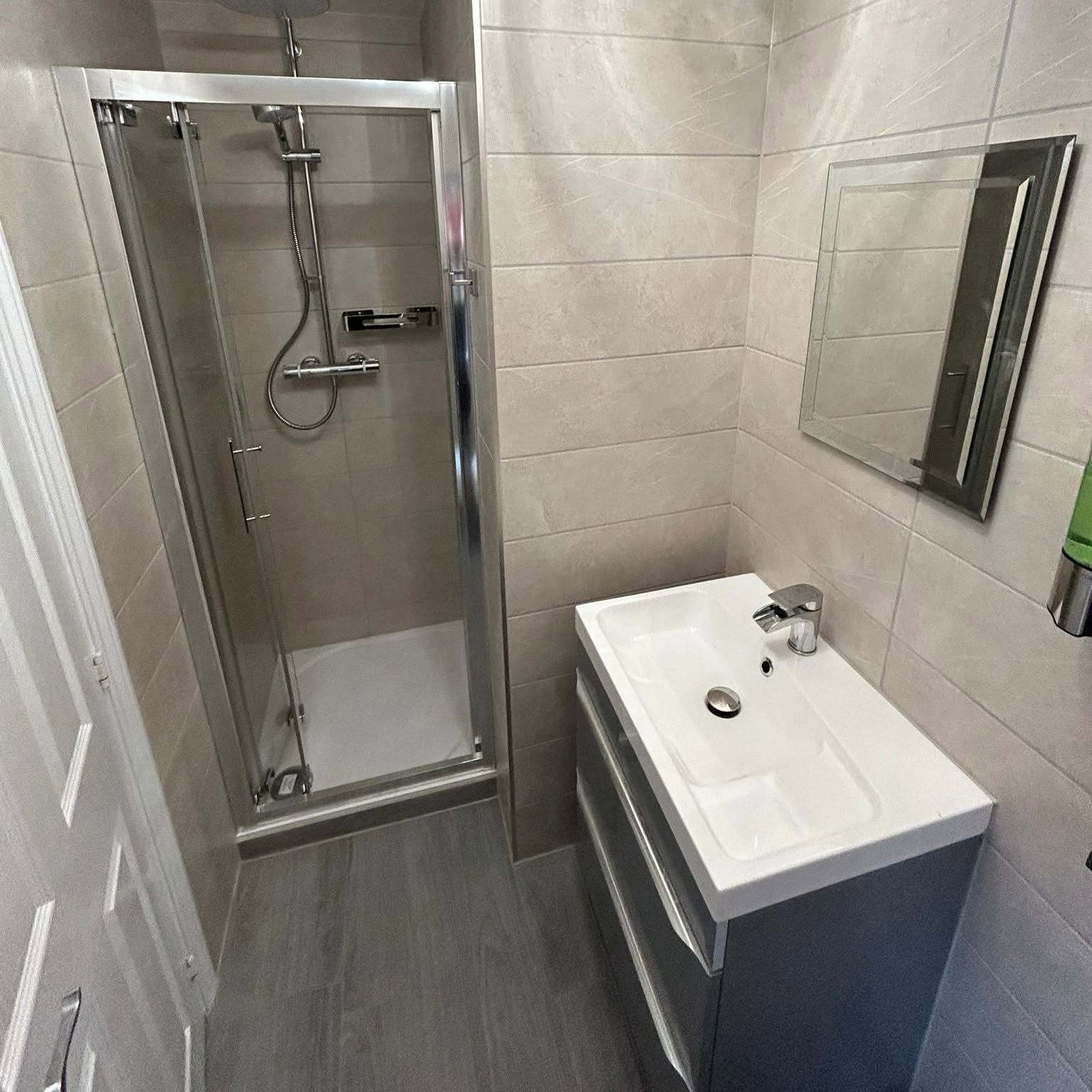 Bathroom installation project