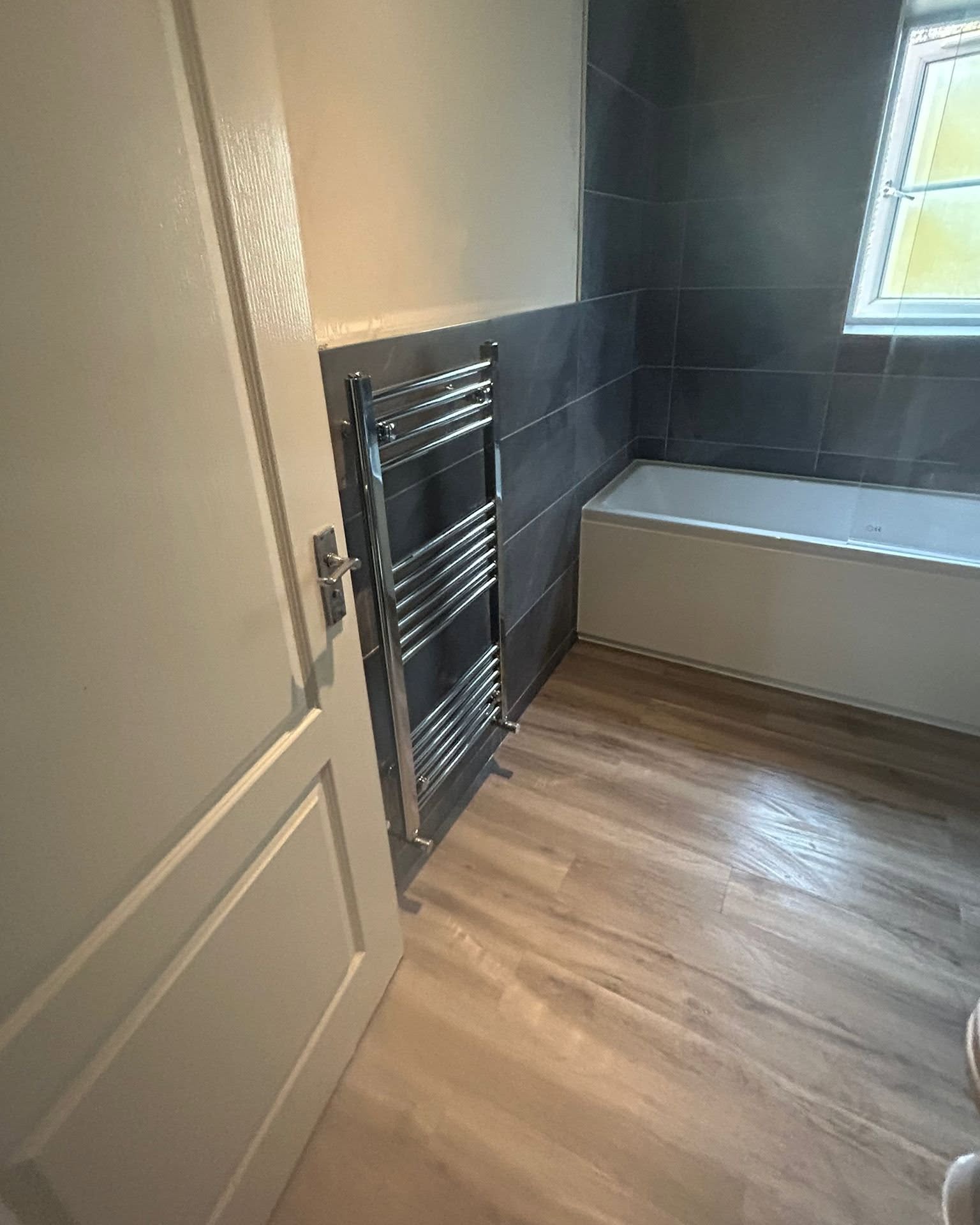 Bathroom installation project