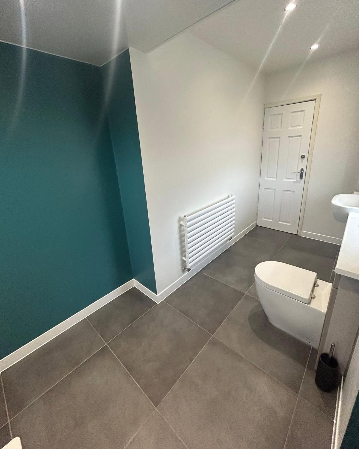 Bathroom installation project