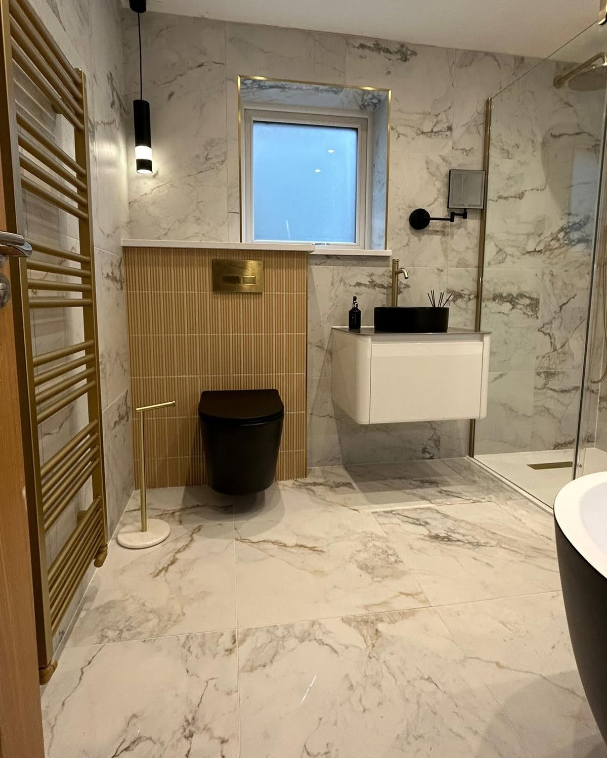 Bathroom installation project