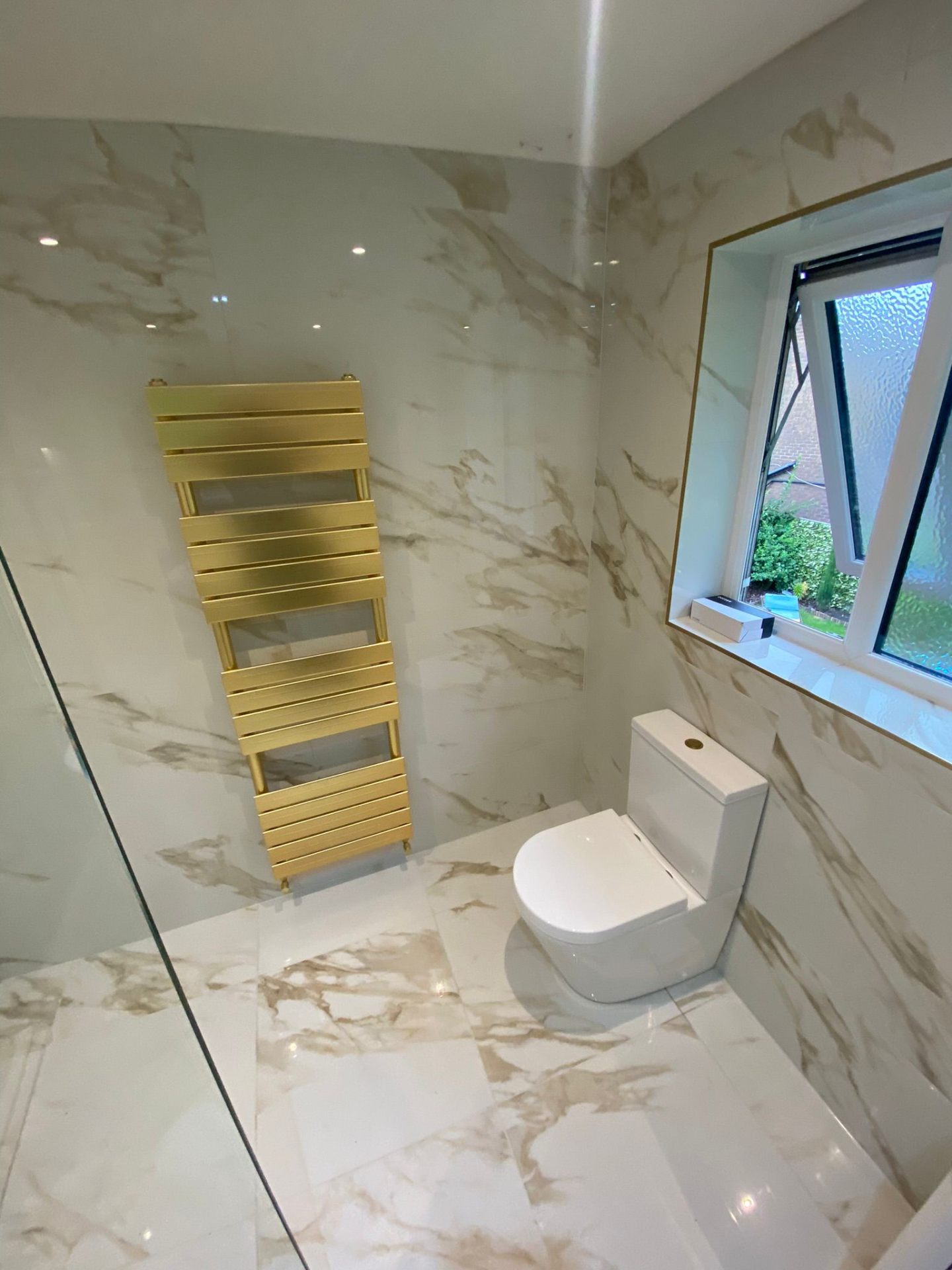 Bathroom installation project