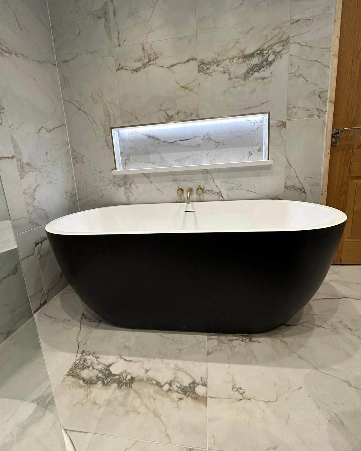 Bathroom installation project