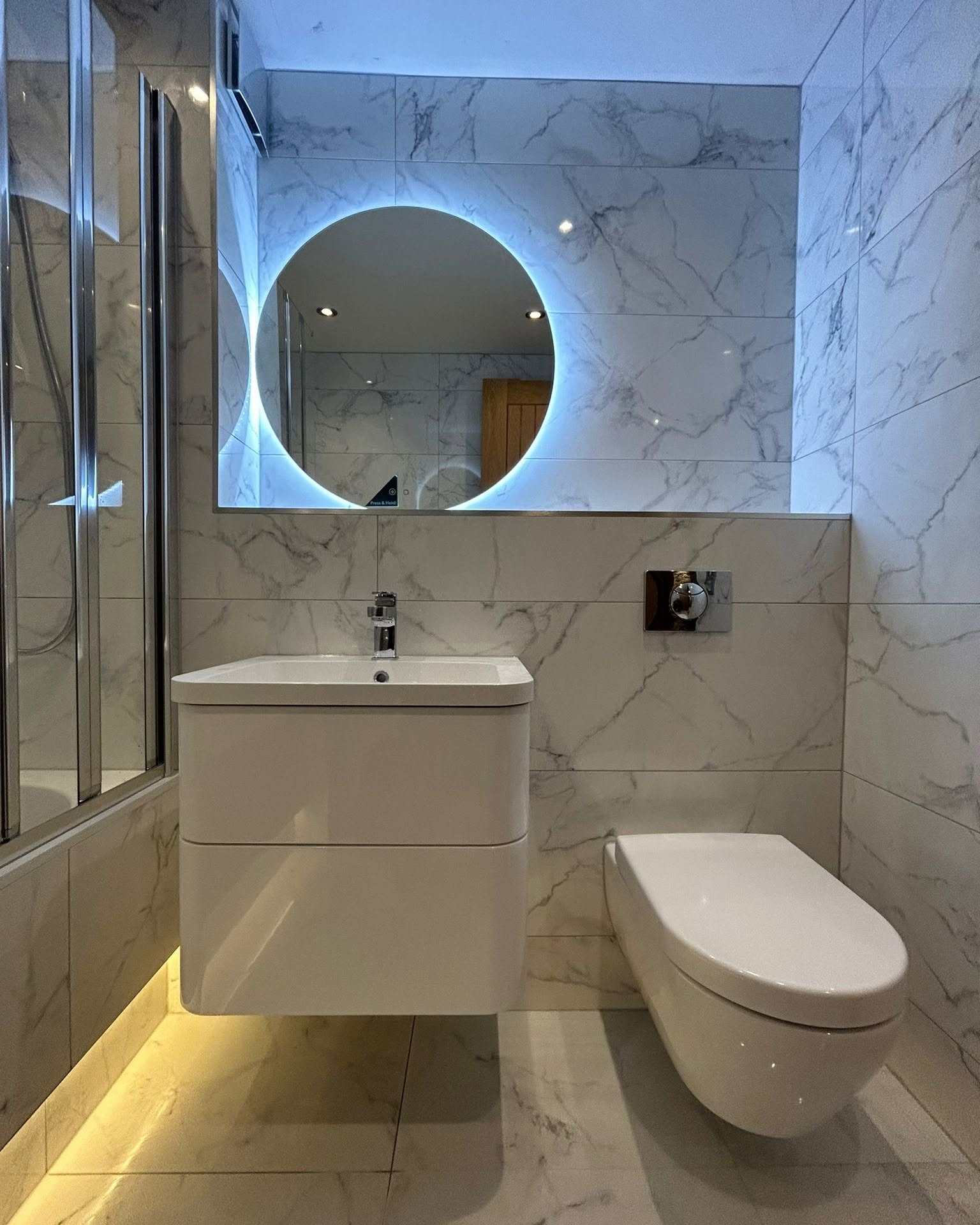 Bathroom installation project